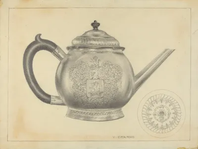 Silver Teapot 65
