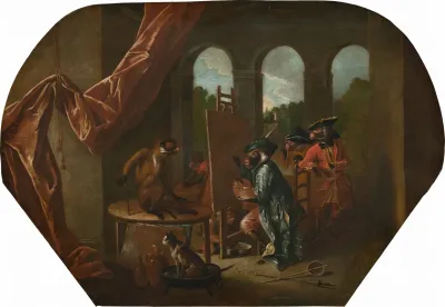 Singerie The Painter