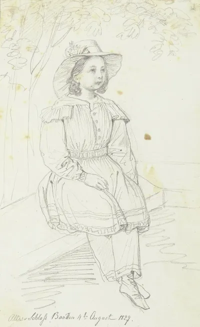 Sitting Girl 3