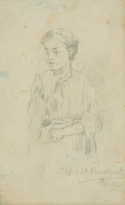 Sitting Girl 4