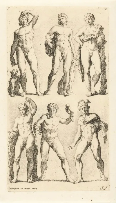 Six Images Of Men With Different Attributes