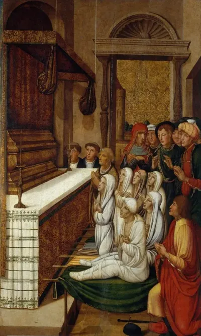 Six Resurrections Before The Relics Of Saint Stephen