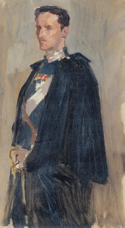 Skecth For The Portrait Of Prince Carl