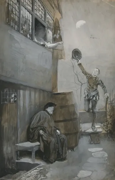 Sketch For Nighttime Rendezvous