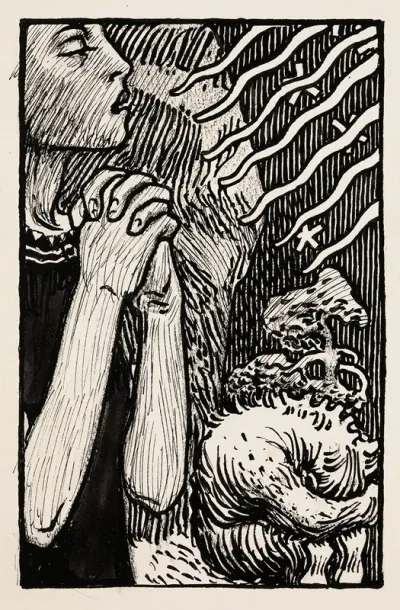 Sketch For The Praying Impene
