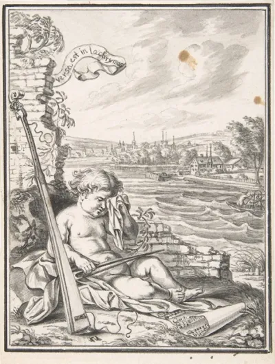 Sketch For Title Page Of The Neujahrsblatt Vom Musiksaal Zurich