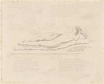 Sketch From A Statue Of A Dreamer