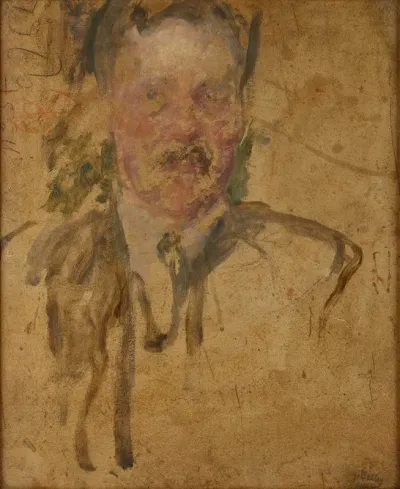 Sketch To The Portrait Of Mr Beyley