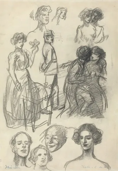 Sketches For Lovers On A Bench