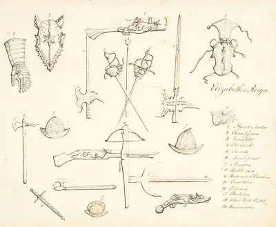 Sketches Of Armour Study For Elizabeth I