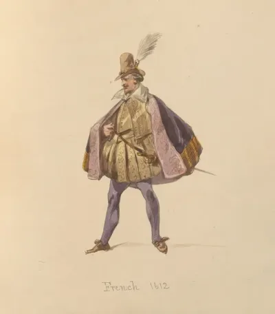 Sketches Of Costume Pl 004