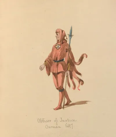 Sketches Of Costume Pl 006
