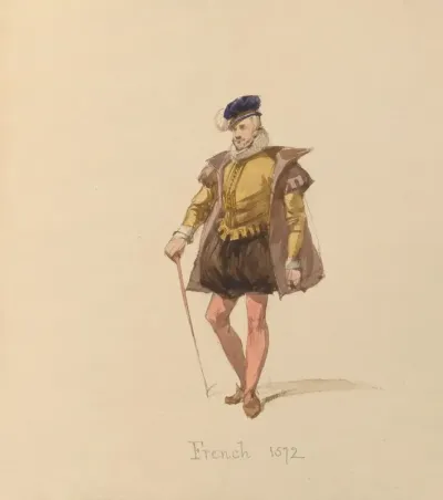 Sketches Of Costume Pl 012