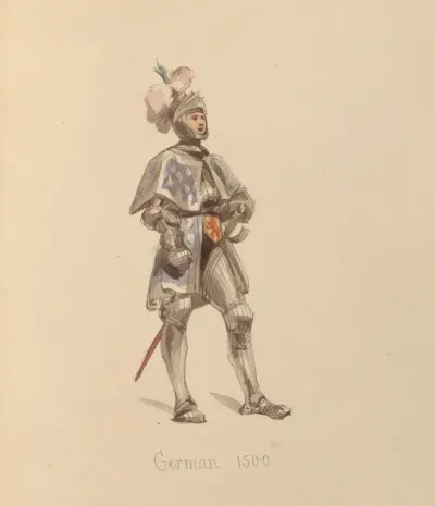 Sketches Of Costume Pl 013