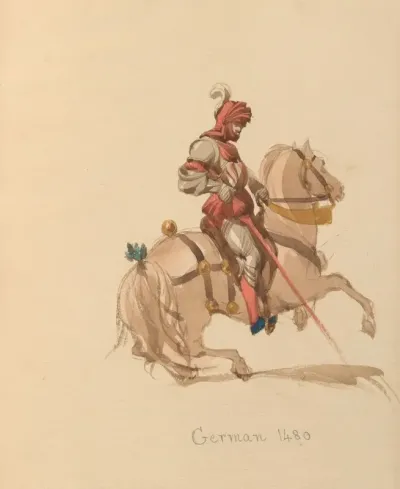 Sketches Of Costume Pl 026