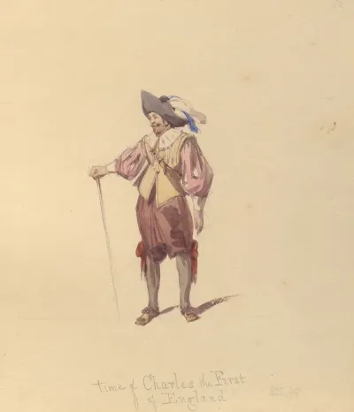 Sketches Of Costume Pl 117