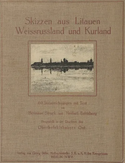 Skizzen Aus Litauen Weissrussland Und Kurland Cover