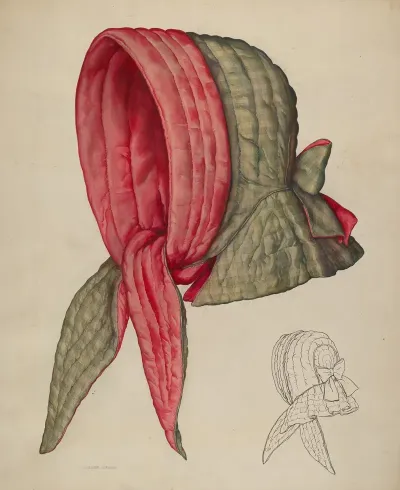 Sleighing Bonnet