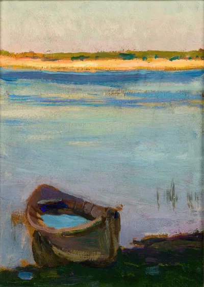 Small Boat On The River
