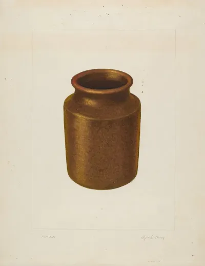 Small Earthen Jar