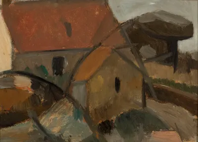 Small House With A Red Roof