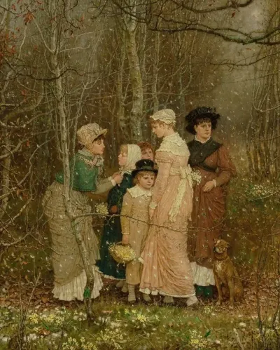 Snow In Spring