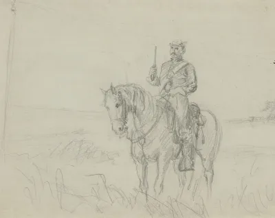 Soldier On Horse