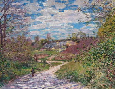 Soleil Dhiver A Veneux Nadon
