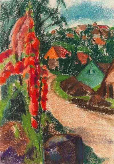 Sommer Im Dorf