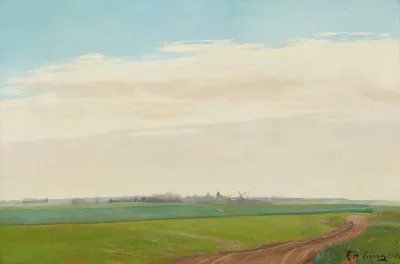 Sommerlandskab Baldersbronde Summer Landscape Baldersbronde