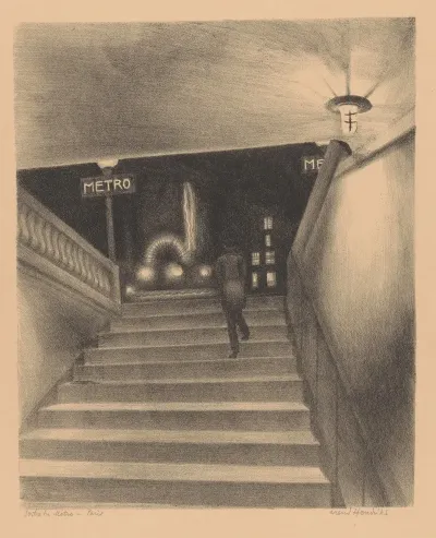 Sortie Du Metro