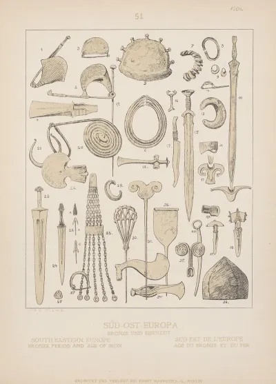 South Eastern Europe Bronze Period And Age Of Iron