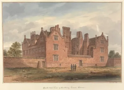 South West View Of Eastbury House Essex