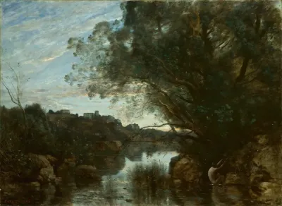 Souvenir Of The Environs Of Lake Nemi