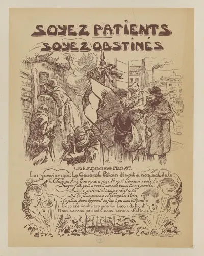 Soyez Patients Soyez Obstines