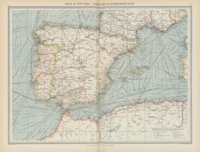 Spain And Portugal Industries And Communications