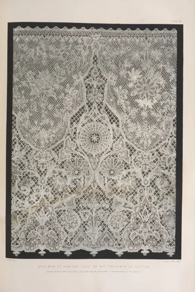 Specimen Of Honiton Lace