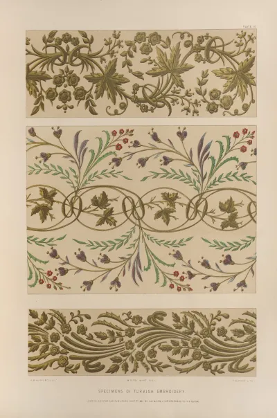 Specimens Of Turkish Embroidery