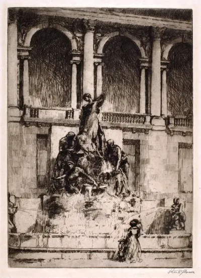 Spirit Of The Great Lakes Fountain