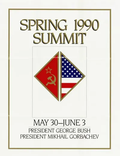 Spring 1990 Summit May 30 June 3 President George Bush President Mikhail Gorbachev