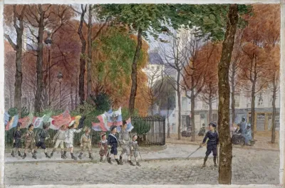 Square De La Mairie Rue Mouton Duvernet Et Rue Boulard