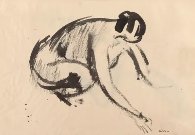 Squatting Woman 3