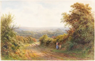 Squirrel Lane Near Magham Down Sussex