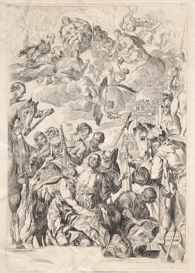 St George Preparing For His Martyrdom