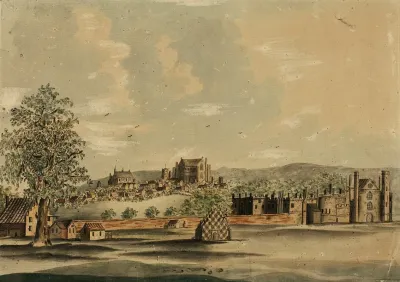 St Jamess With The Village Of Charing As It Appeared In Ye Reign Of Henry Viii