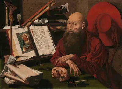 St Jerome In His Study 3