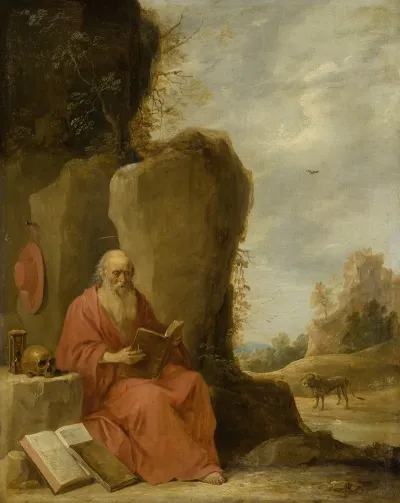 St Jerome In The Desert 2