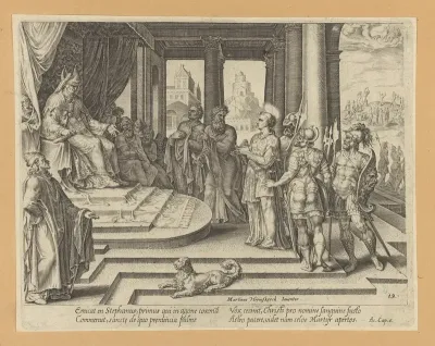 St Stephen Before The High Priest And The Council 2
