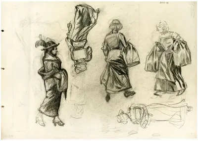 Staande Vrouwen