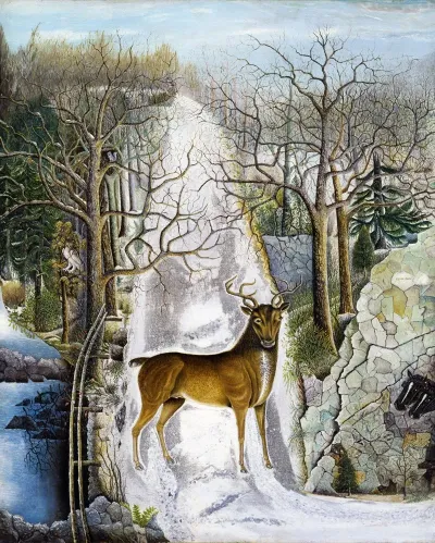 Stag At Echo Rock